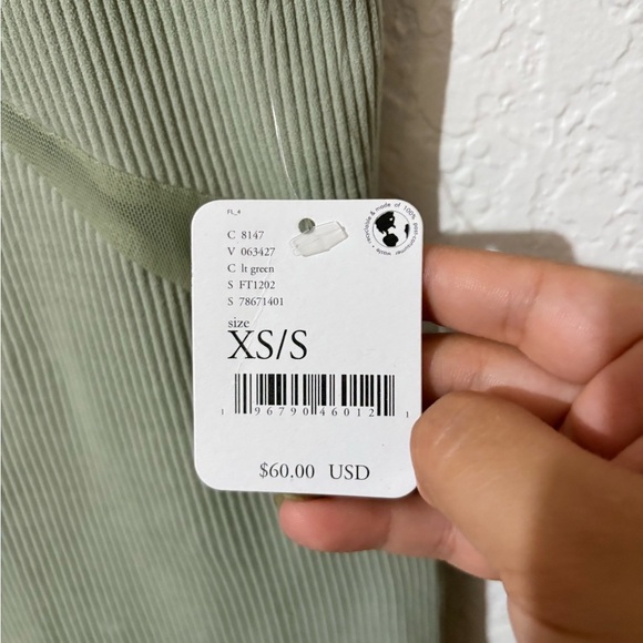 NWT Free People Green Sleeveless Dress - Picture 2 of 6